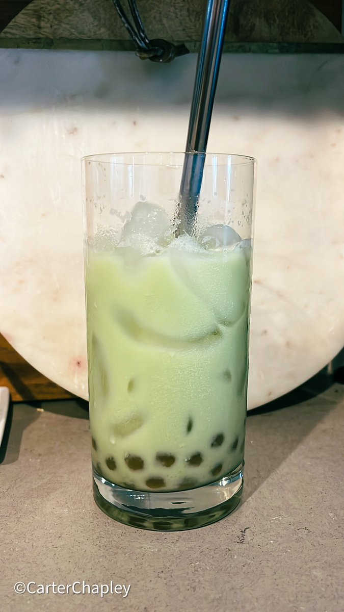 CarterChapley's tweet photo. Made homemade Boba 🧋 for the first time today. 10/10 would recommend, shout out to the ladies at the Pan/Asian market in Manchester for showing me the way. https://t.co/0A4LBdc18L