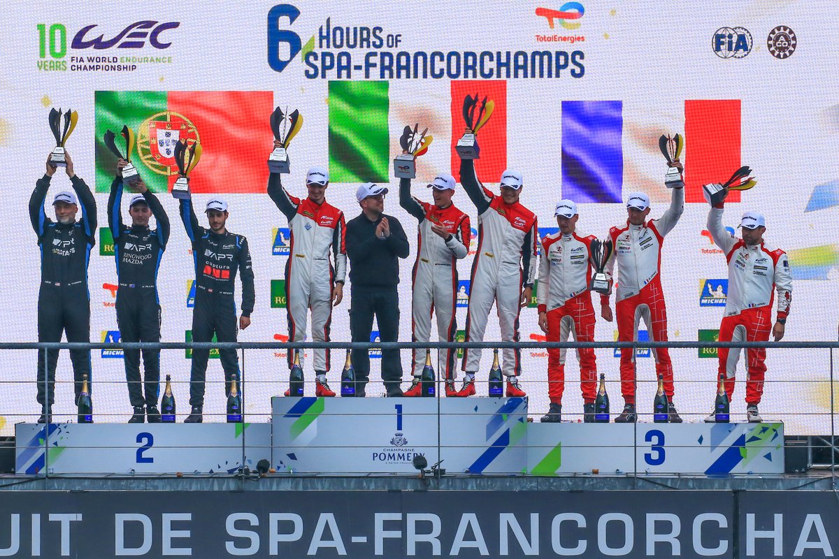 Encore un podium en <a href="/FIAWEC/">FIA World Endurance Championship</a> , le 2e de suite !  <a href="/circuitspa/">Spa-Francorchamps</a>