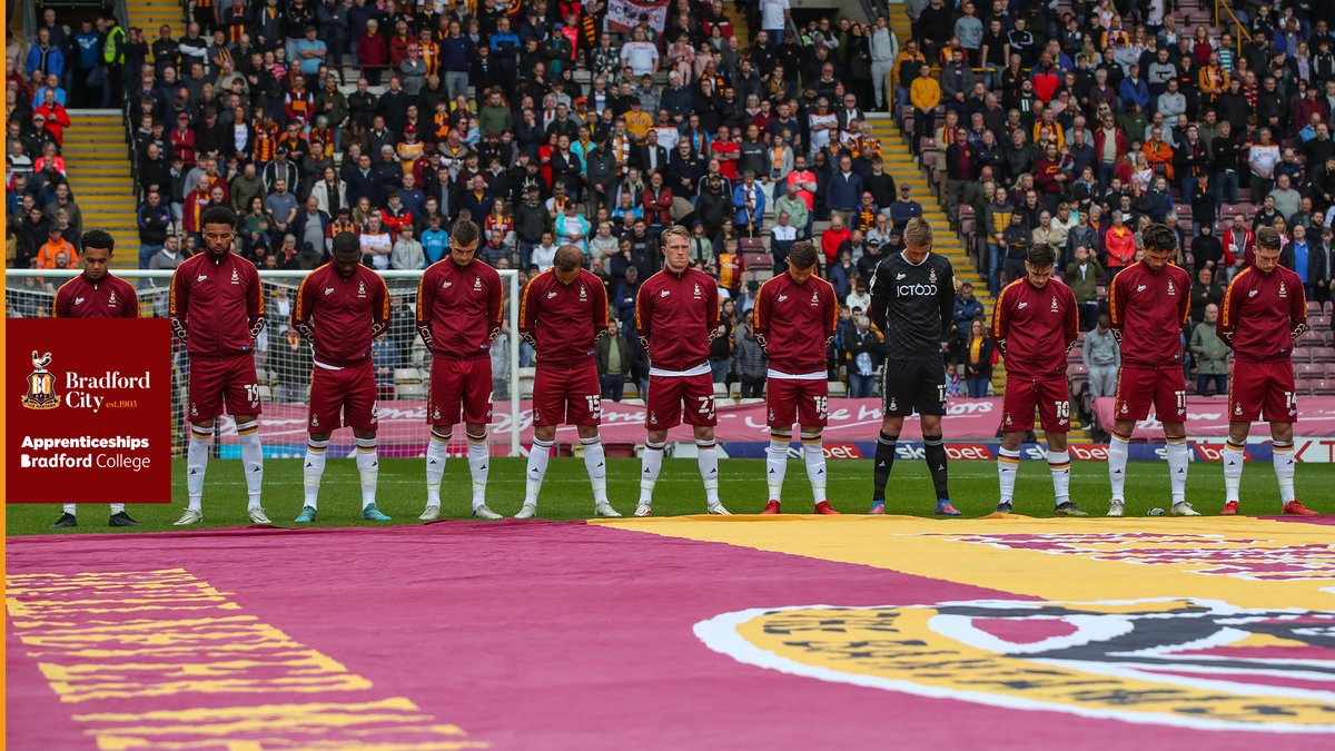 officialbantams's tweet photo. ❤️💛 | 37 years on, they will be forever remembered. 

#BCAFC https://t.co/Y8T3DhkzJI