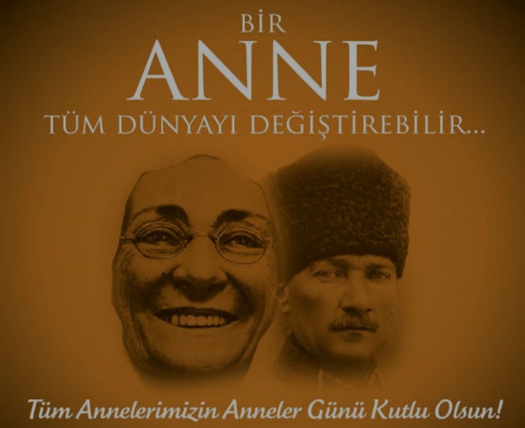 __Bir ANNE, tüm dünyayı değiştirebilir...

Zübeyde anne gibi; vatan sevdalısı ve aydınlık nesiller yetiştiren, tüm annelerin gününü kutlarım 😊🙏💐
#AnnelerGünüKutluOlsun 
#8Mayıs #AnnelerGünü 
#MustafaKemalAtatürk 🇹🇷