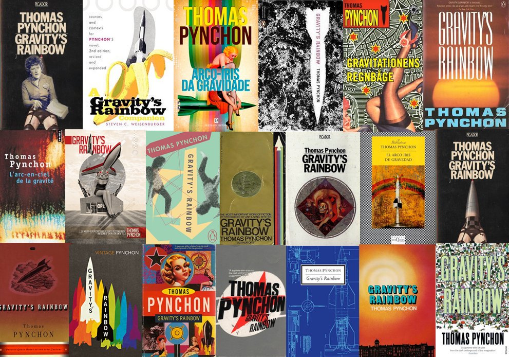Happy Birthday to Thomas Pynchon - The Many Covers of GRAVITY'S RAINBO...