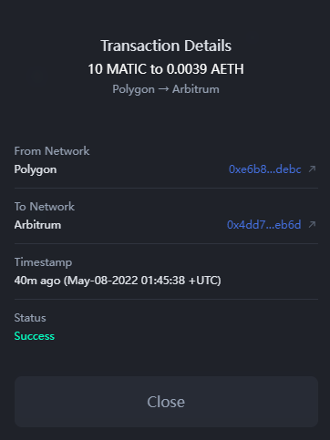 "The fastest cross-chain experience ever
<a href="/hashflow_/">hashflow</a>
Episode 2:
Swap an asset to or from Arbitrum 🎯
Mission Accomplished ✅
#Ethereum #Avalanche
#Hashverse $HFT #crosschainswap #Hashflow #Hashgang #defi #multichain #Metaverse
@avalancheavax"