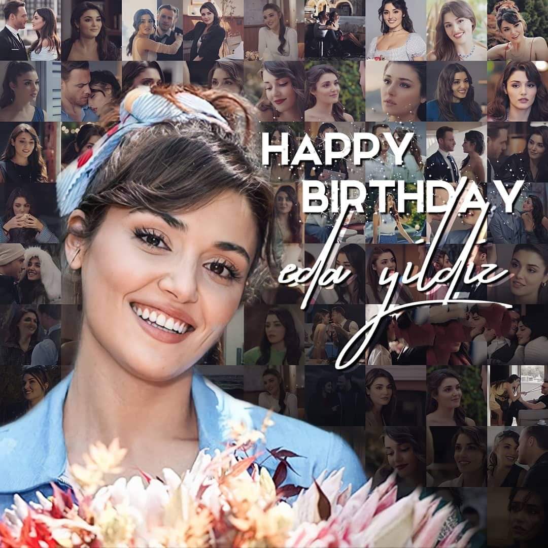 LitoJonalyn's tweet photo. Happy Birthday to our Beautiful and Brightest Star Eda Yildiz 🥰🥰🥰@HandeErcel ⭐🌟🌟 https://t.co/LekCfZVzTn