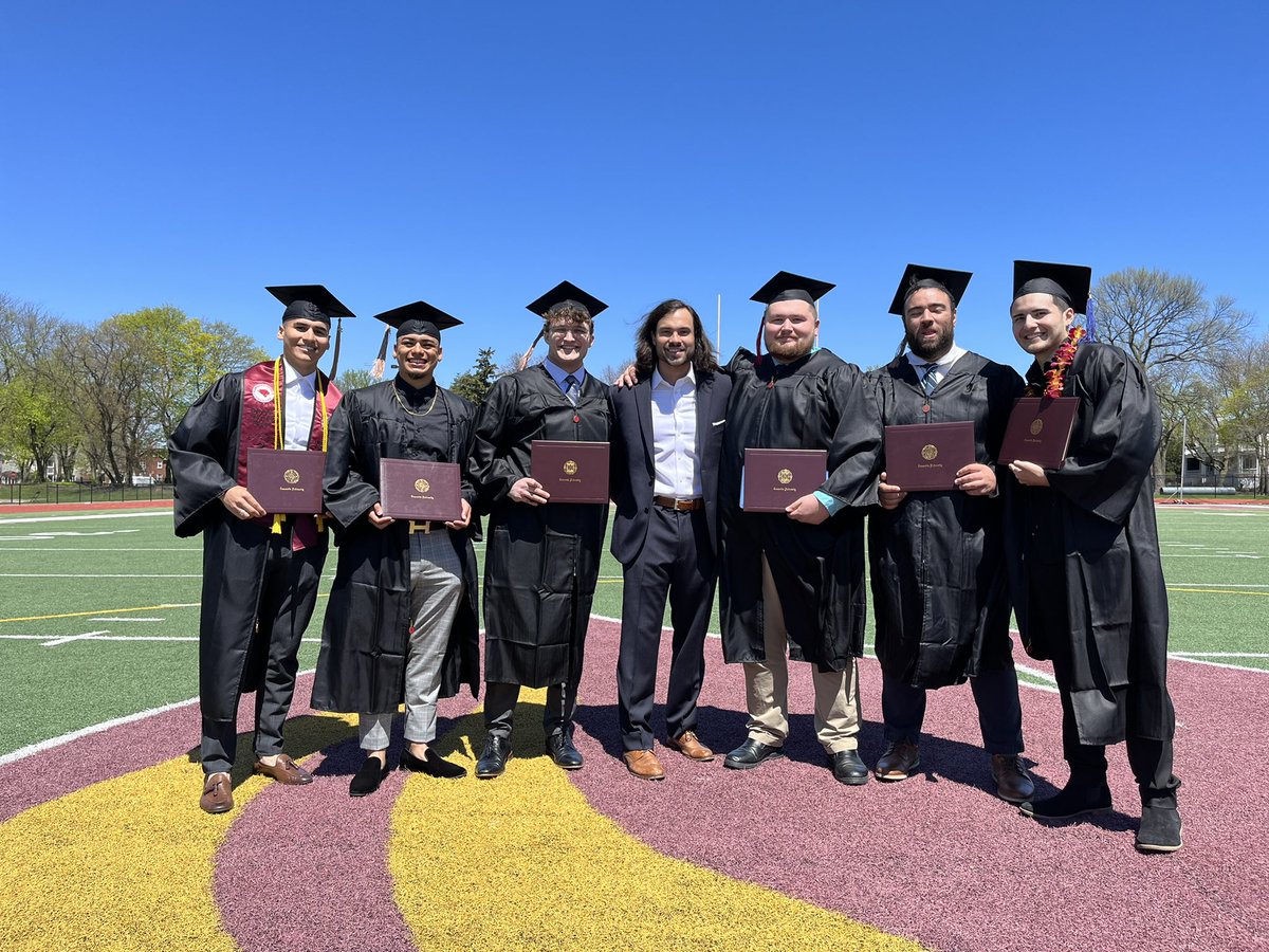 CoachSeveCUC's tweet photo. Graduation Day!! This is why I Coach.. To see Men grow into who they want to become. I am unbelievably proud of these special men and They will forever be in my heart. I love them more then they will ever know. Go Cougs!! https://t.co/Hpc5KK4DZZ