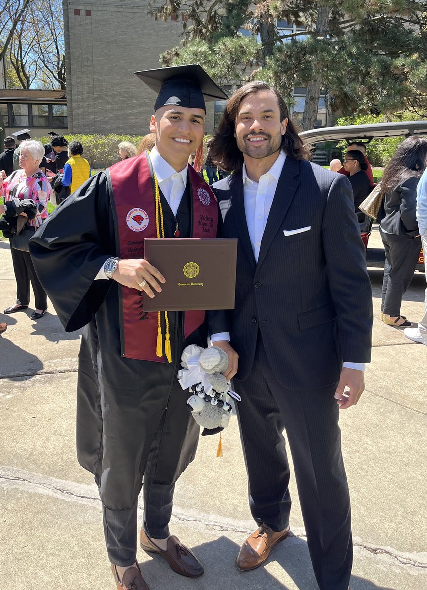 CoachSeveCUC's tweet photo. Graduation Day!! This is why I Coach.. To see Men grow into who they want to become. I am unbelievably proud of these special men and They will forever be in my heart. I love them more then they will ever know. Go Cougs!! https://t.co/Hpc5KK4DZZ