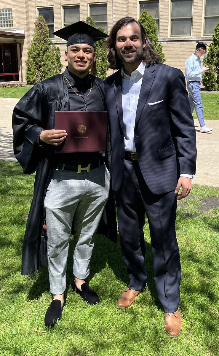 CoachSeveCUC's tweet photo. Graduation Day!! This is why I Coach.. To see Men grow into who they want to become. I am unbelievably proud of these special men and They will forever be in my heart. I love them more then they will ever know. Go Cougs!! https://t.co/Hpc5KK4DZZ