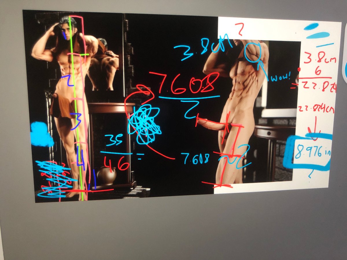 CaesarOnTwt's tweet photo. Work trying to figure it out 

(Warning, nude figure is shown in pic) https://t.co/wJa3B1LzBX