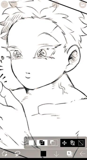 5億年ぶりに絵描いてるんだけど思った通りの👶なお顔が描けなくて詰み

肩が痛すぎて作業が止まるから亀すぎて進まん 