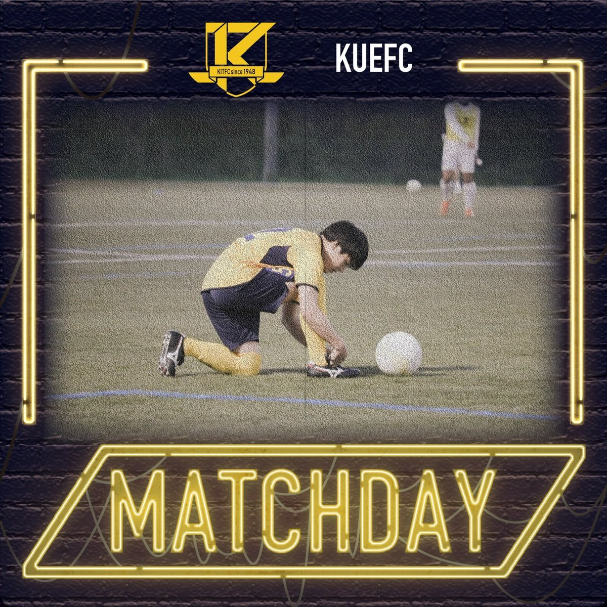 kitfc_official's tweet photo. 𝑀𝐴𝑇𝐶𝐻𝐷𝐴𝑌
2022.05.08 Sun. 14:15 K.O.
関西学生サッカーリーグ第4節 
vs. 京都教育大学

京都選手権のリベンジを果たそう。

 #京都工芸繊維大学  #KIT  #KITFC  #春から工繊  #春から京都工芸繊維大学 https://t.co/xXBkerwYAc