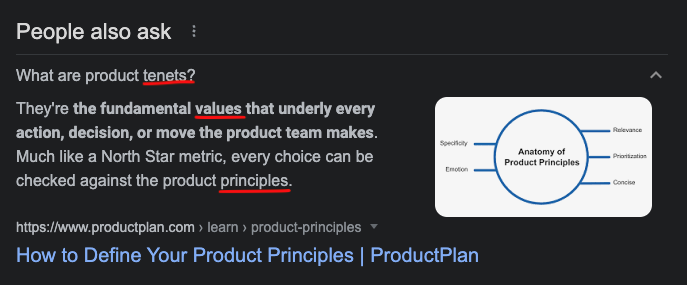 SemiBoldItalics's tweet photo. The head tilt everyone in Product/Design strategy goes through when getting to the point in a project to write experience prin.. tenets? no, no.. values? https://t.co/SuaianbwmV