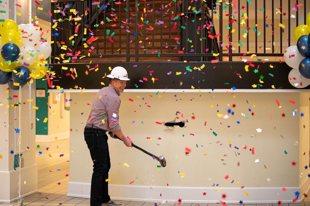 OMG. What did you do to the place? And who is that guy? #weback