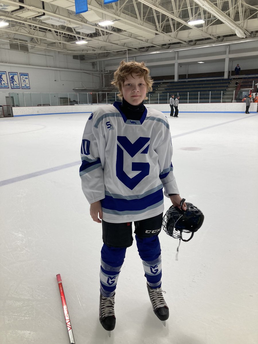 YouthHockeyHub's tweet photo. The Big One 
2009 

Guardians Gray > Breakaway Bucks (2-1) 

Player of the Game - Luke Schemberger     (1G/1A) 

#TBO2022 https://t.co/Zcu4td23Ki