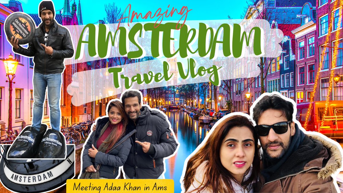 Amsterdam Vlog ready click to watch now youtu.be/lwN6PKAchz4