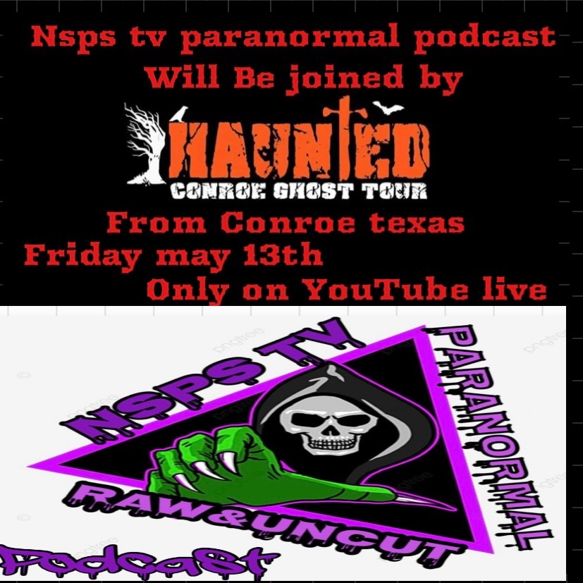 HauntedConroeGT's tweet photo. #Fridaythe13th #PodcastRecommendations #YouTubeLive https://t.co/Dv0eZK4E4s