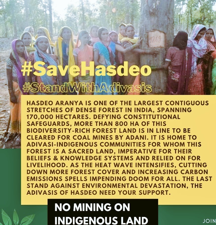 shivanigitte3's tweet photo. #SaveHasdeoForest 
#SaveHasdeo_SaveTribal 
#StandWithAdivasis https://t.co/bvxX92FFme