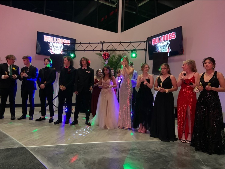 Congratulations to our 2022 Prom Queen, Hannah DeLuca, and King, Joel Benkert!