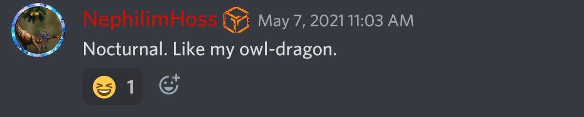 ReconditeHaunt1's tweet photo. @MirandusGame I long ago called dibs on the ancient 1-of-1 the Owl-dragon cross.

I couldn't possibly name such wise and learned creature. It would tell me its own name. https://t.co/IeP5AfELIm