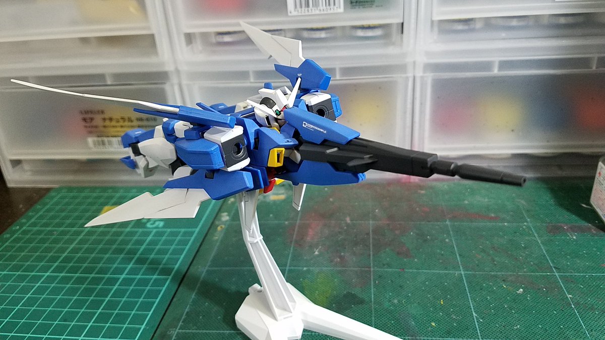 RECONGUNSOU's tweet photo. バンダイ 1/144 HG ガンダムAEG2ノーマル
再版見かけて購入してみました。
良い色に塗れました。
#ガンダムAEG #AEG2 https://t.co/RZe6m7U0zI