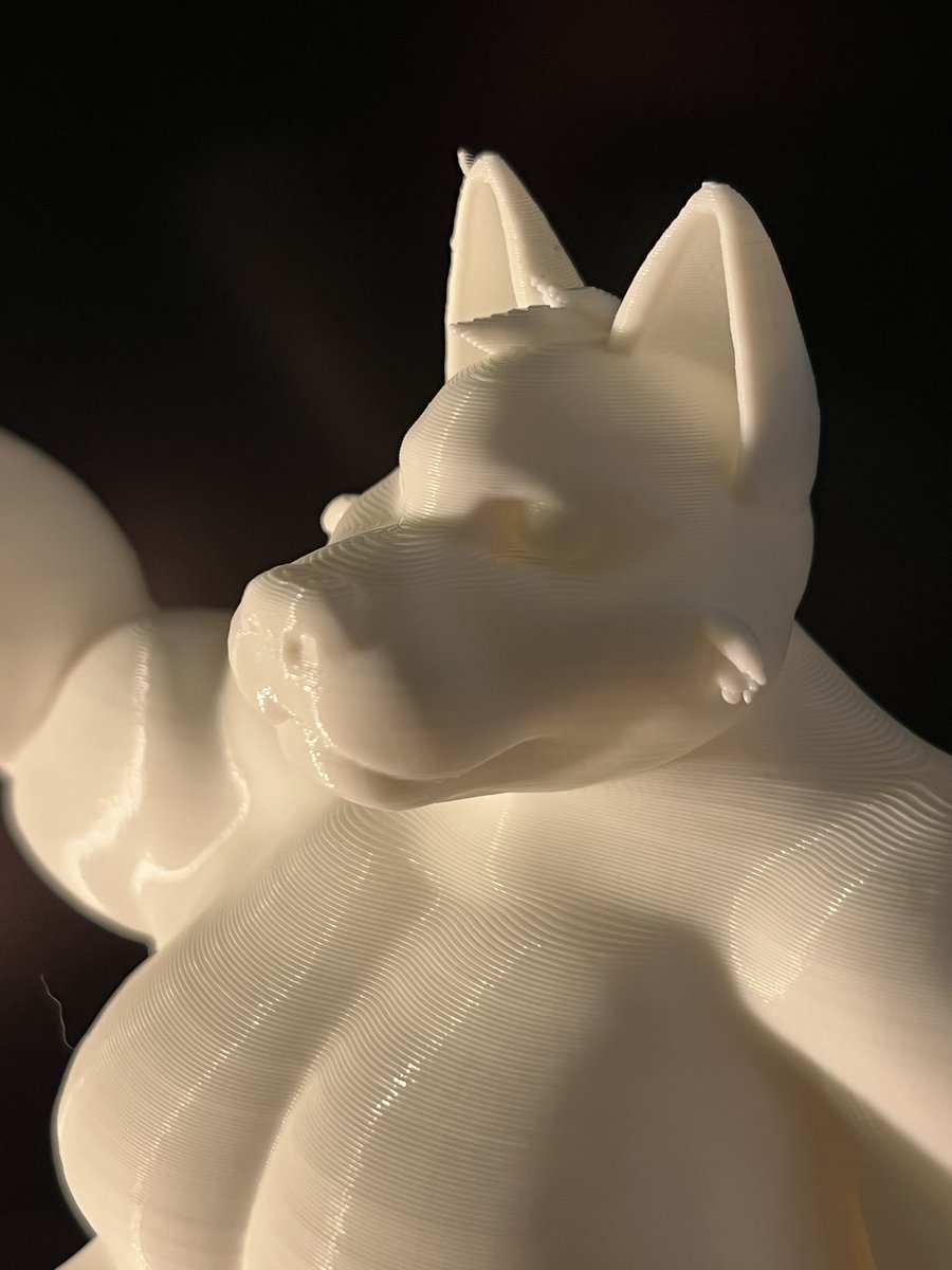 BlackCatGameDev's tweet photo. I’ll be attending a furcon in August and I’m preparing some wares to sell. Anyone interested in me 3D printing their sona? I’m looking for showcase pieces to use as pricing examples, but also some to actually paint and sell. You get 50% net profit! (Rough example pics) https://t.co/Z4F2VvIUwp