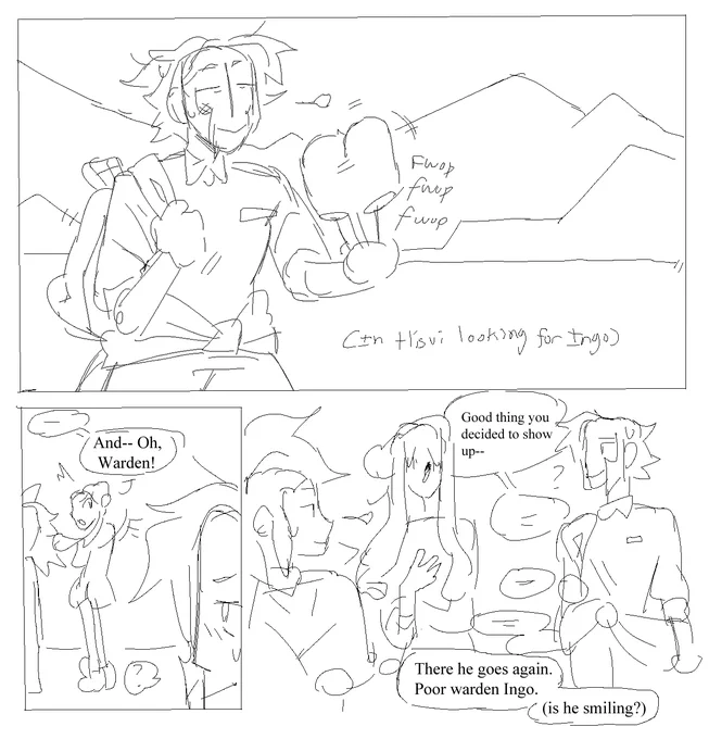 Emmet shows up in Hisui and single-handedly undoes the last 10 years of progress in positive clan relations 