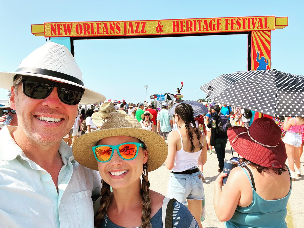 AltiusStunts's tweet photo. It’s not all work, #JazzFest 2020 is going off. https://t.co/7mLt7Mgdyv