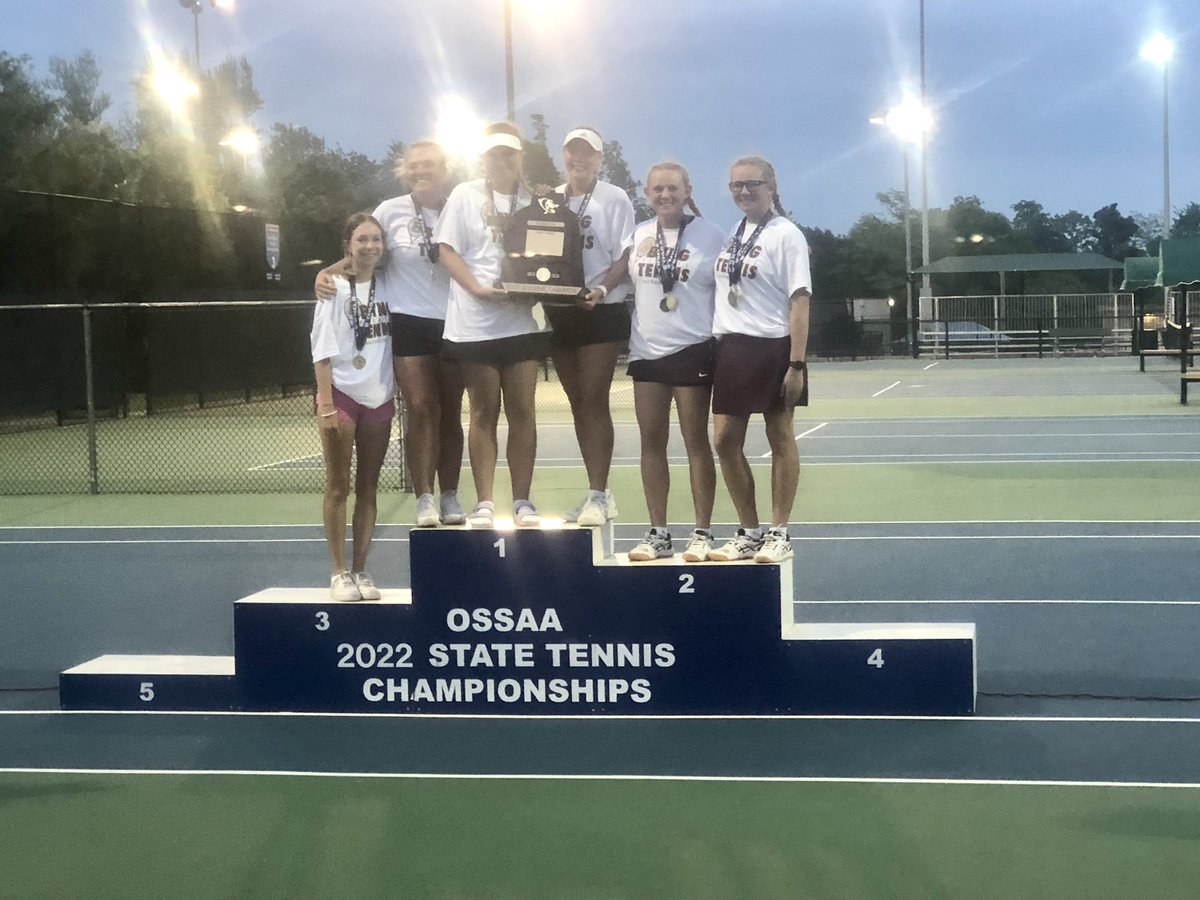 Congratulations to the Byng Lady Pirate tennis team, Class 4A Academic State Champions!! #byngpride