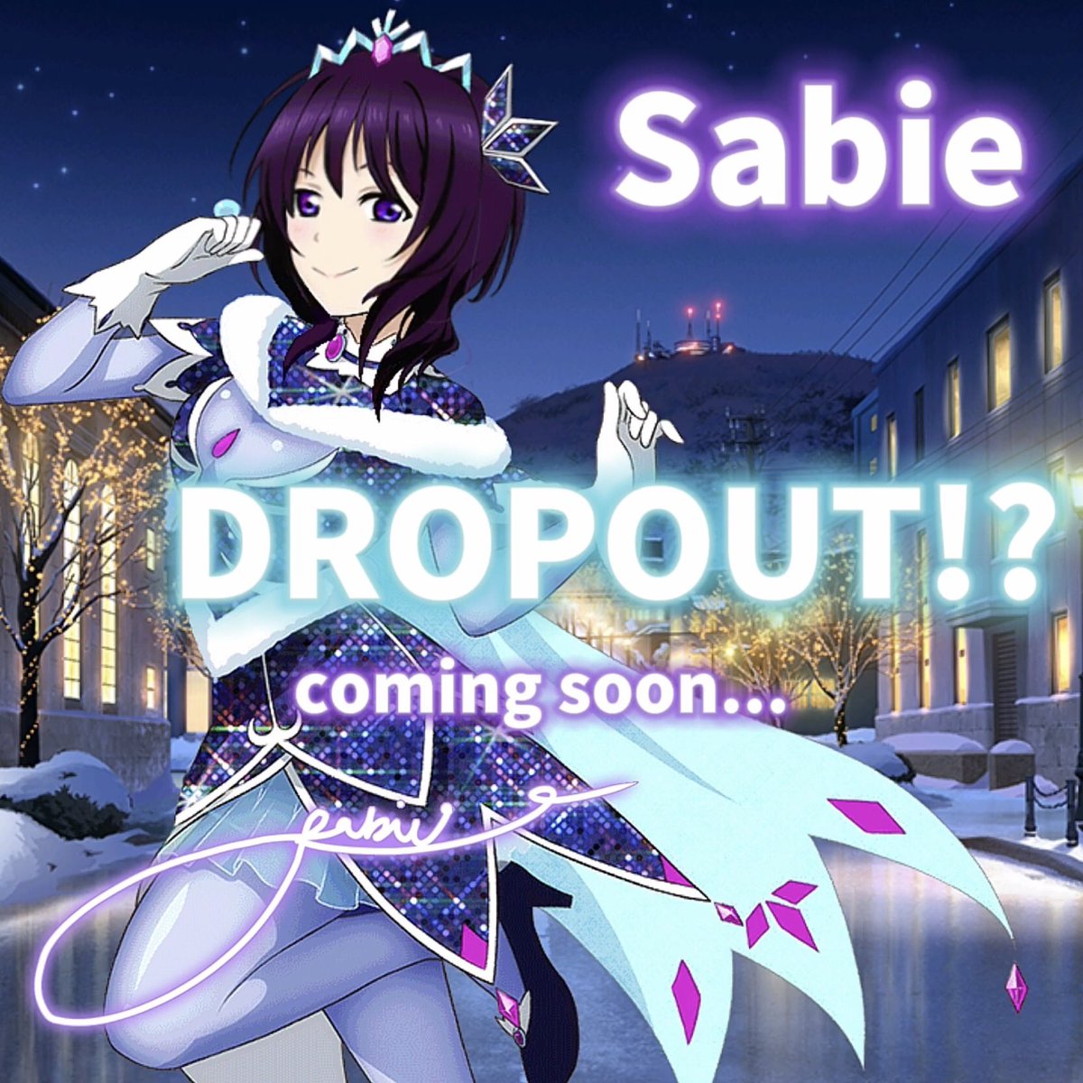 DROPOUT!? (Saint Snow)
COMING SOON
#teaser