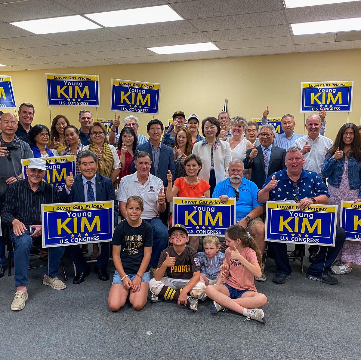YoungKimCA's tweet photo. Thank you to everyone who attended my campaign office open house today in Orange! The primary election in #CA40 is in 31 days on June 7th, and ballots will start being mailed out May 9th. To volunteer to join #TeamYoung, go to https://t.co/tRHtAm5aGu https://t.co/jJaawhdXTs