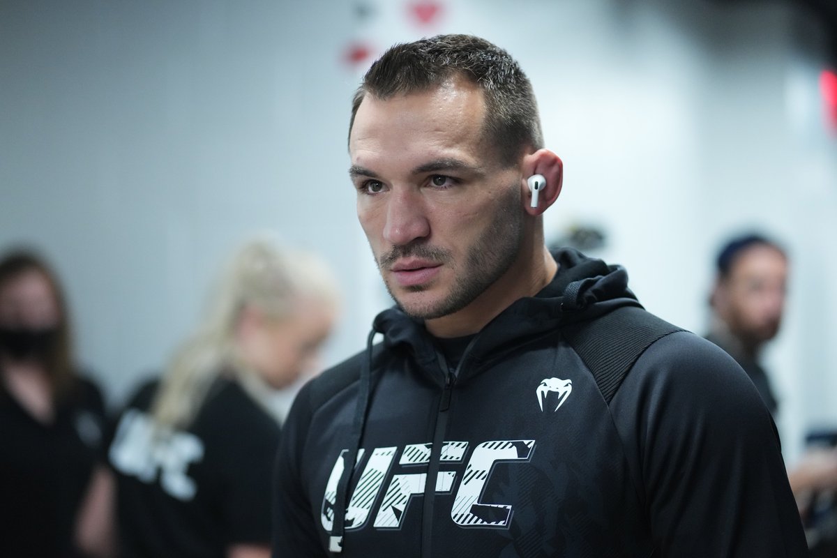 MonsterEnergy's tweet photo. Locked in 🔐 @MikeChandlerMMA 

@ufc | #UFC274 https://t.co/aTx3l5dcyH