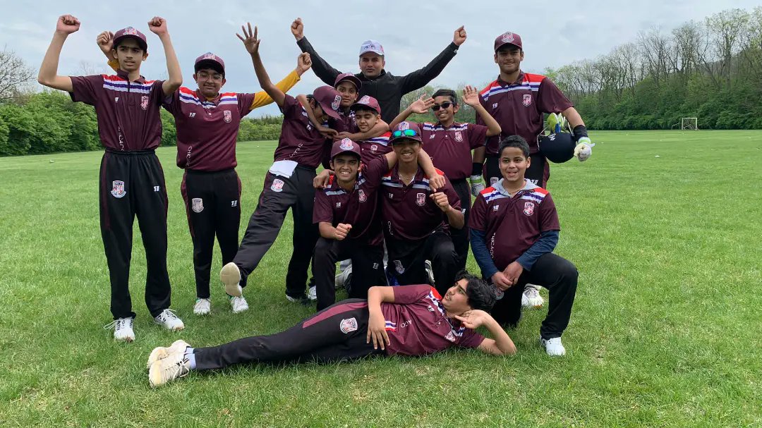 CYCacademy's tweet photo. Congrats to our CYCA U15 boys (CYCA Bears) who returned home undefeated in Midwest Youth Premier League (Major League Youth Regionals) held at Cincinnati, Ohio on Apr 30 and May 1.. #cricket #mvpsportslz #ChicagoCricket #YouthCricket #usacricket #chicagoyouthcricket https://t.co/ZdTSB7N0XU