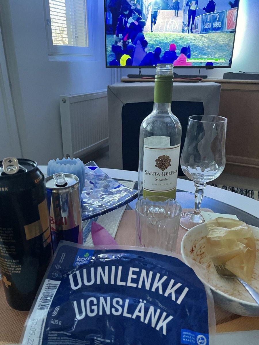 En ehkä sano että tämä on optimaalisin tankkaus, mutta kyllä tällä jaksaa. Energiaa on kyllä tarpeeks nyt varastossa #10milaFin