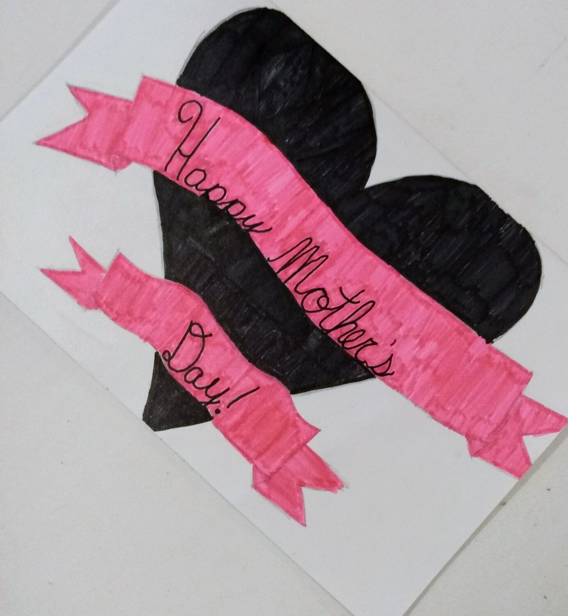 Starlighttonig1's tweet photo. Happy Mother's Day!

(This was a card my daughter made for me before she was taken). https://t.co/MCBAzL9oW7