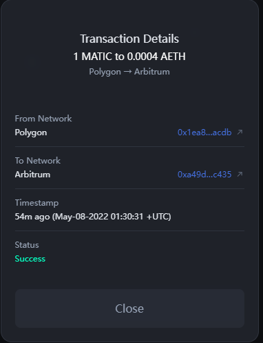 A120110119's tweet photo. The fastest cross-chain experience ever
@hashflow_
Episode 2:
Swap an asset to or from Arbitrum 🎯
Mission Accomplished ✅
#Ethereum #Avalanche
#Hashverse $HFT #crosschainswap #Hashflow #Hashgang #defi #multichain #Metaverse
@avalancheavax https://t.co/NKwt1sSzMH