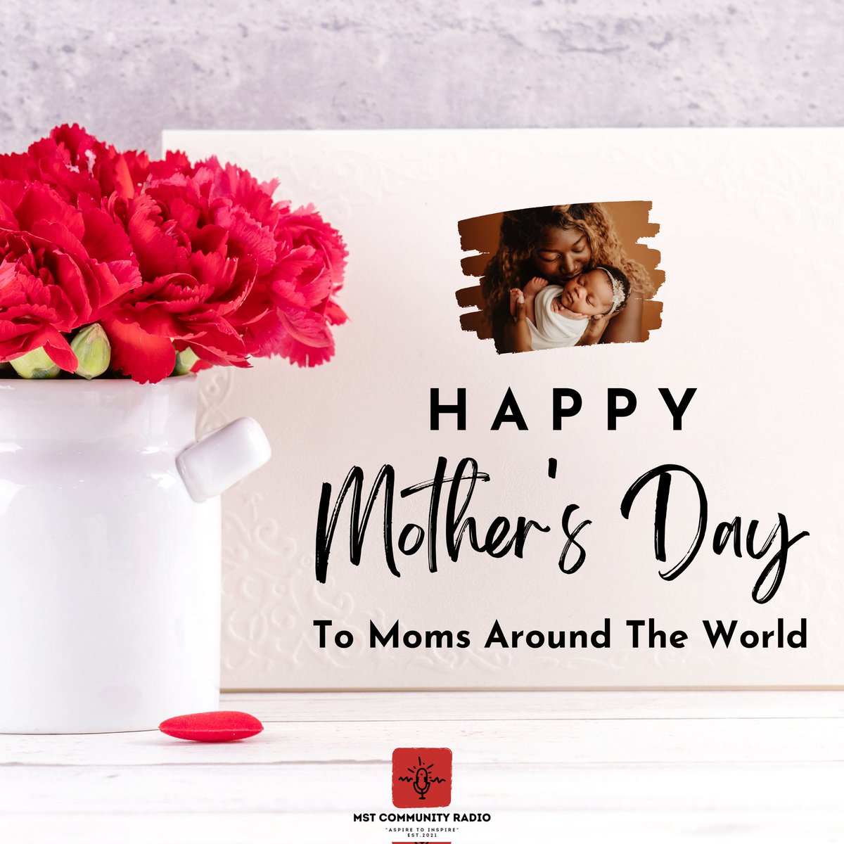 Happy Mother’s Day to all the tough, hard-working, patient, loving, and all-around amazing moms out there!