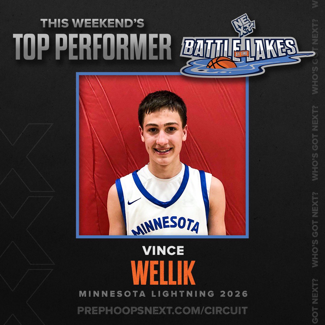 PrepHoopsNext's tweet photo. 🚨 𝗧𝗢𝗣 𝗣𝗘𝗥𝗙𝗢𝗥𝗠𝗘𝗥𝗦

It’s going down in MN! These prospects were turning heads on Day 2️⃣!

#NEXTBattleAtTheLakes https://t.co/81AcffLKky