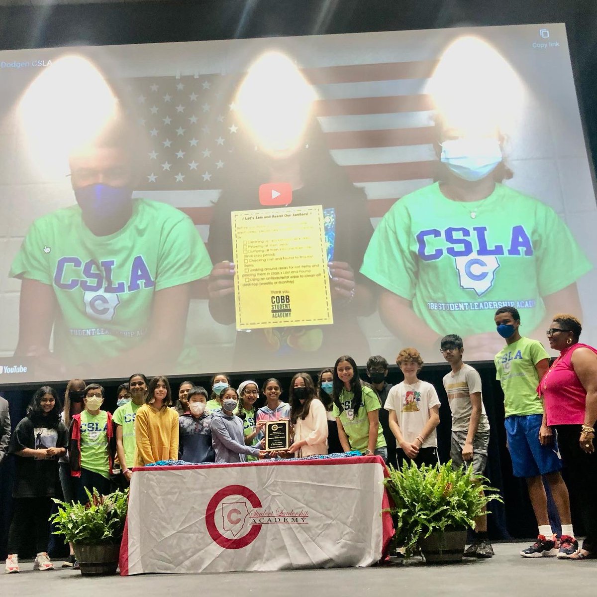 Cobb Student Leadership Academy tweet media