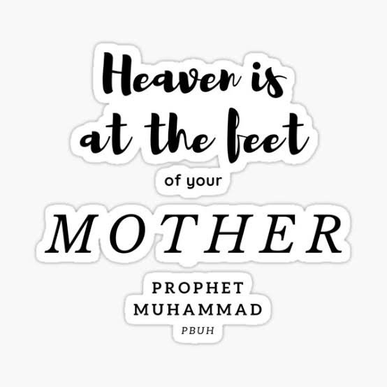 Everyday is Mother's Day in Islam❤

Mother a selfless and loving person who will sacrifice anything for her children.

Say "My Lord, have mercy upon them (Mother &amp; Dad) as they brought me up (when I was) small." #Quran 17:25

#MothersDay
