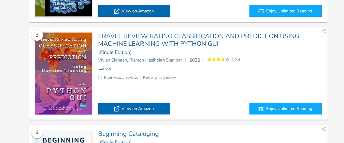 SianiparRismon's tweet image. bookauthority.org/books/best-cla…
#sentimentanalysis #machinelearning #pythongui #viviansiahaan #baligepublishing #baligeacademy