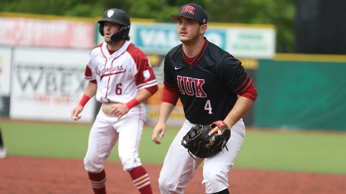 Some photos from Game 2 today at the #RSC Baseball Championship. #1 IU Southeast 4-0 over #3 IU Kokomo.

Brody Tanksley with a big 2-R HR for the Grenadiers, who got a combined shutout from Tyler Yotkewich (W, 5.0 IP) and Conner Fries (S, 4.0 IP)