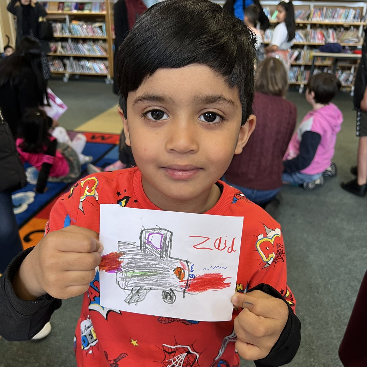 UrsulaHurstArt's tweet photo. Just some of the wonderful little peeps who made #DrawingHopeFlags for the Literature festival in Keighley today. @ChildrensLFests Thanks everyone https://t.co/17bfFfrWrG