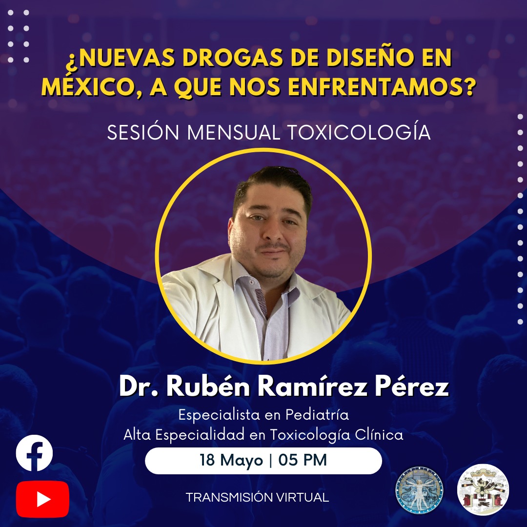 amudem's tweet photo. 🔵En conjunto con el Centro Toxicológico Ángeles Lomas, los invitamos a nuestra próxima sesión mensual de Toxicología 
🔅Transmisión por Facebook y Youtube
¡Totalmente gratis!
✅Sin costo o preregistro 
#AMUDEM2022 #somosamudem #urgencias #Toxicología  #Toxic https://t.co/fGWaCwMbAY
