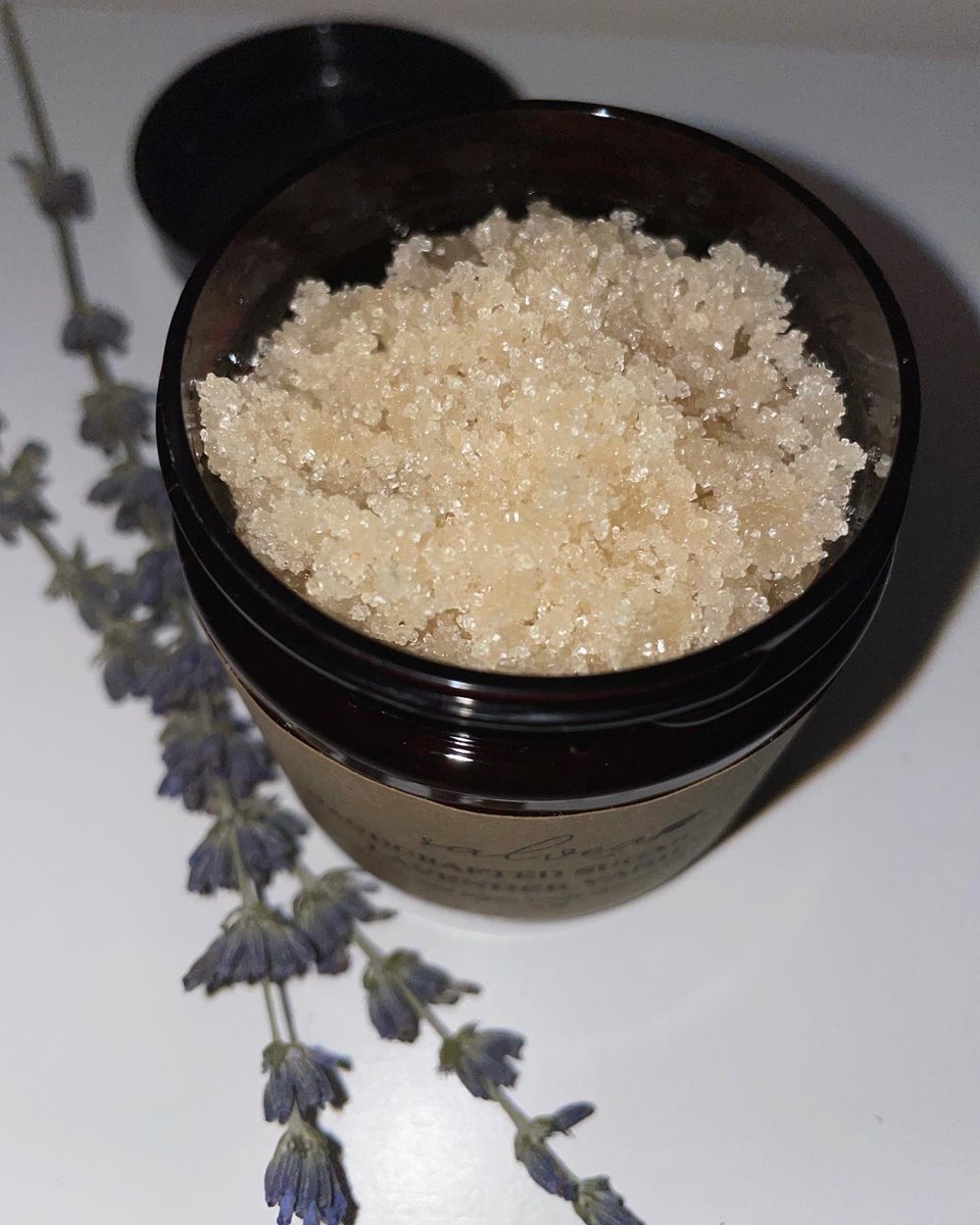 salveaco's tweet photo. Scrub the day away with our new lavender vanilla sugar scrub!

All products proudly made with simple ingredients. 

Tap the link in the bio or visit our shop at https://t.co/YoB3zjoFU8

#exfoliate #exfoliation #sugarscrubs #bodyscrubs #lavendervanilla #salveaco #simple #natural https://t.co/OnJgOOjGpE