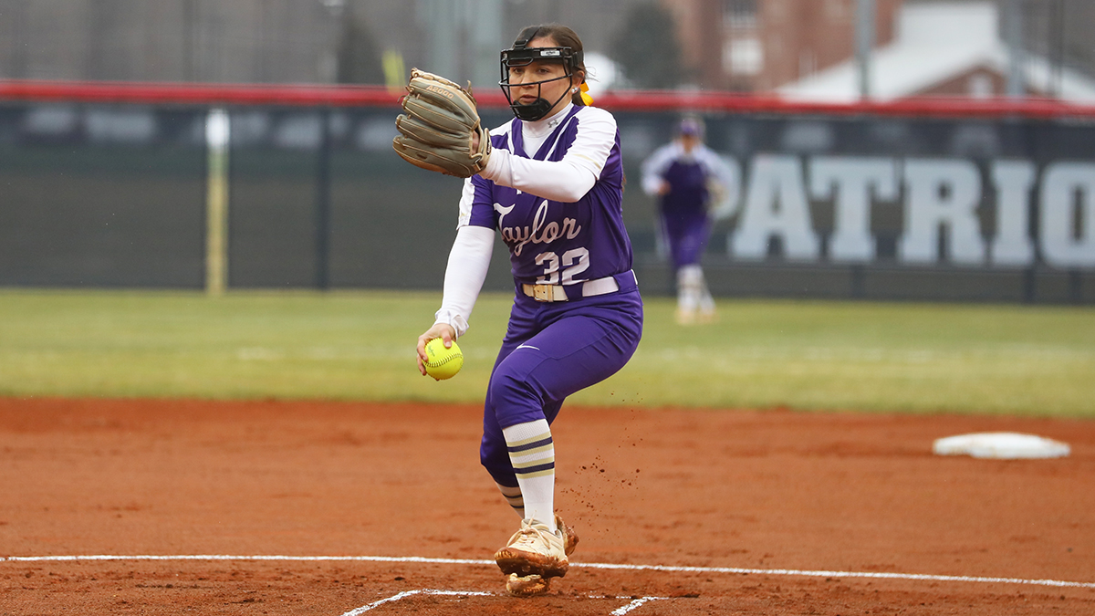 taylortrojans's tweet photo. SB | Evans Fires One-Hitter as Trojans Continue Tourney Run | @TU_Softball #TaylorSB - https://t.co/TvxuWdDs8J https://t.co/c8RVaYtlHg