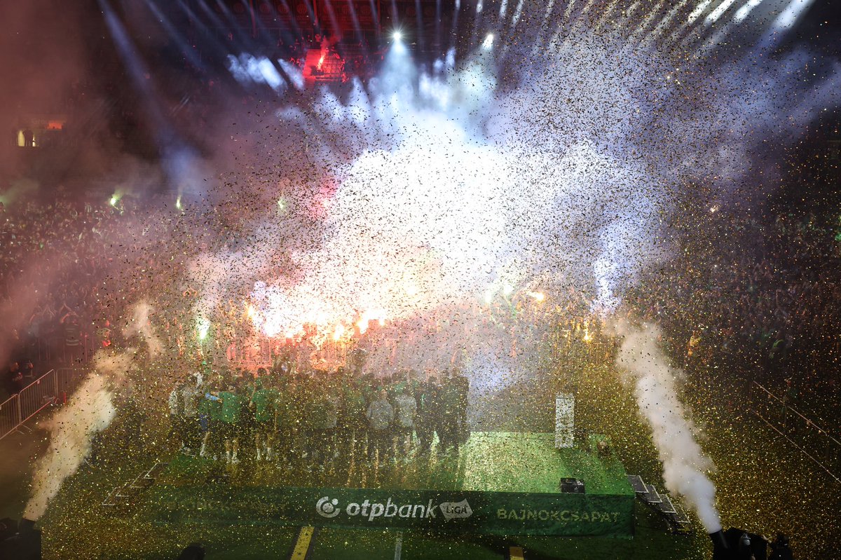 Fradi_HU's tweet photo. 🏆 CHAMPIONS 🏆 https://t.co/nJSbiT58jL