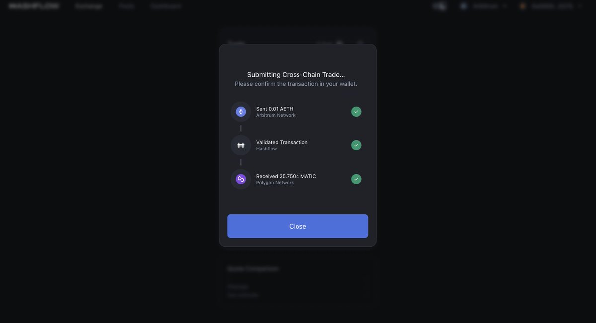 Why use bridges when you can trade with Bridgeless Cross-Chain Swaps Arbitrum
<a href="/hashflow_/">hashflow</a> next polygon!?