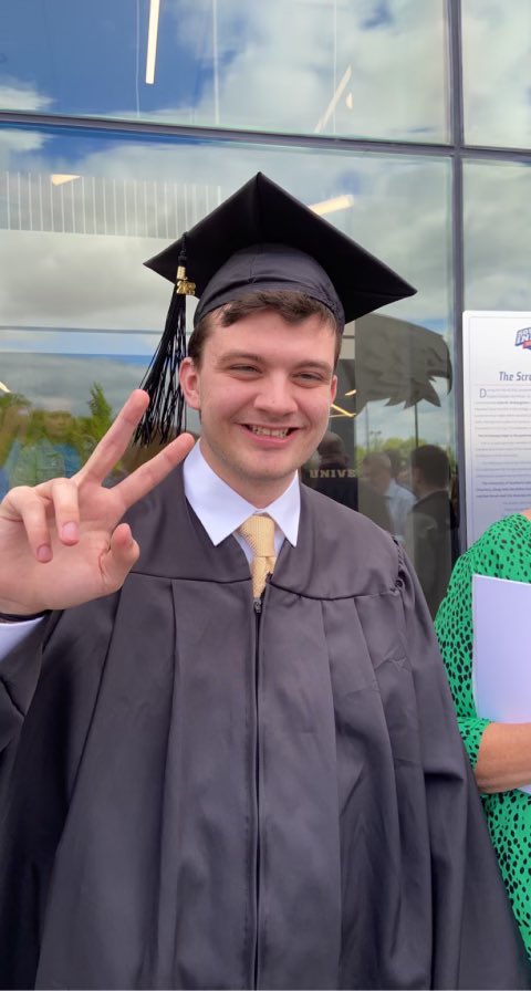 I now have a college graduate!! #USIGrad