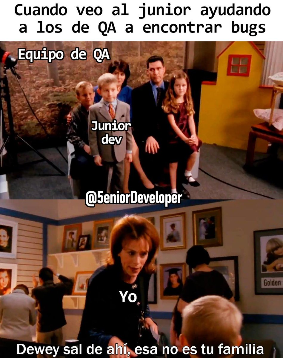 5eniorDeveloper's tweet photo. Qué mal plan! https://t.co/s9fah6JThg
