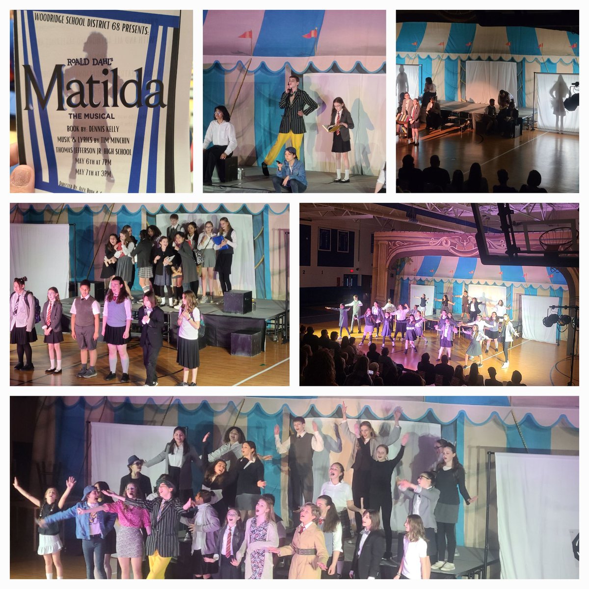 Medowsmath's tweet image. So incredibly proud of the entire cast of Matilda Jr. It was an amazing performance.  @JJHSingsBuda you did it again! Bravo!!!
