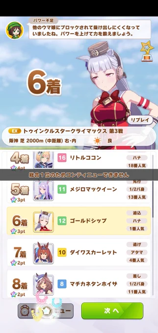 鬼ゴルシちゃんモードクリアしました〜〜〜!!!!!!!!!!!!!!!!!!!!!!!!!!!!!!!! 