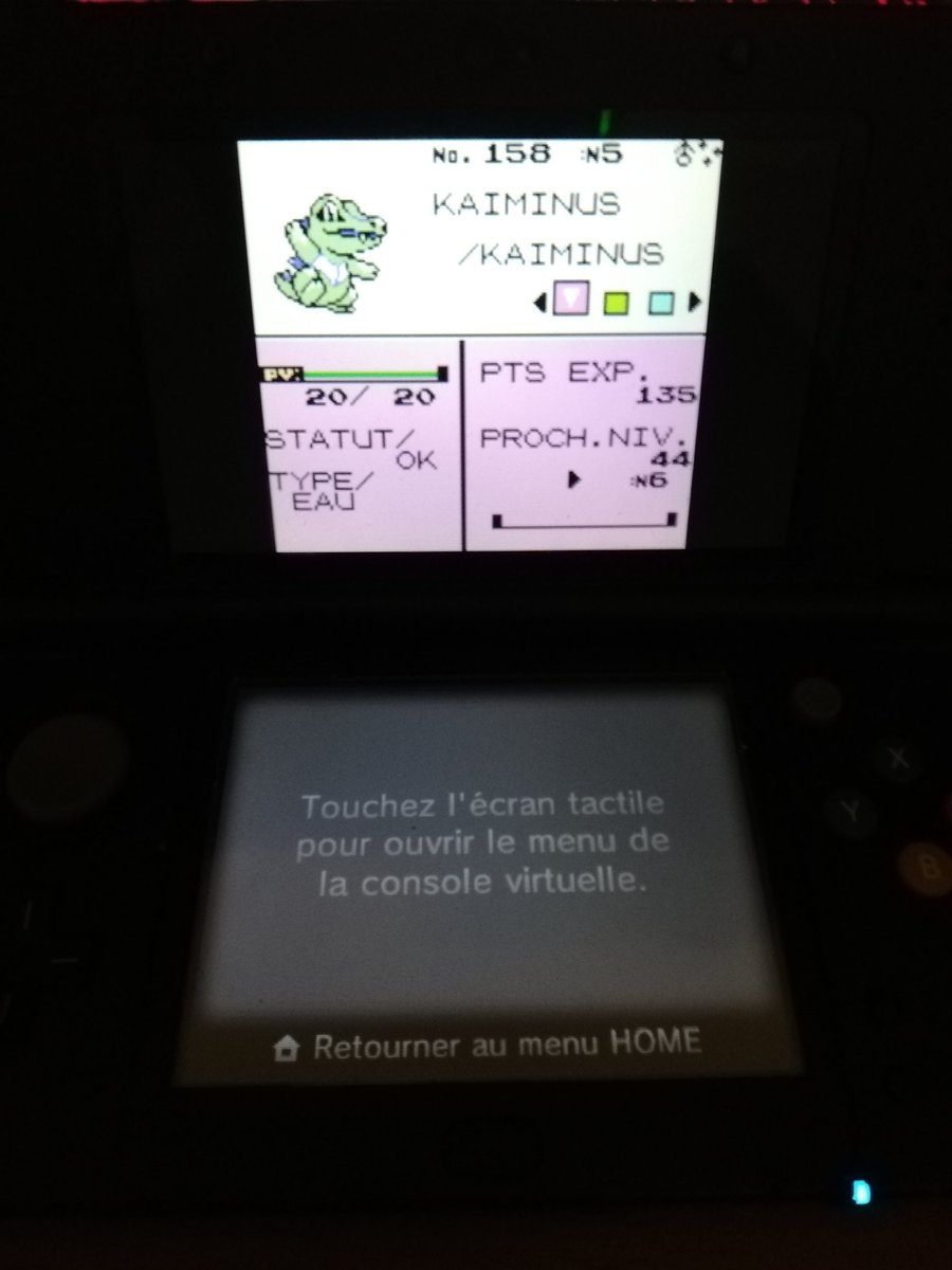Halaixe_sh's tweet photo. Je suis trop heureux, Kaiminus shiny sur Cristal en 358 resets, mon 1/8192 le plus rapide pour le moment !!! La prochaine étape c'est avancer dans le jeu jusqu'à trouver une bonne shasse à faire, sinon go sur les fuyards ! 👀 https://t.co/D8iozO8RYY